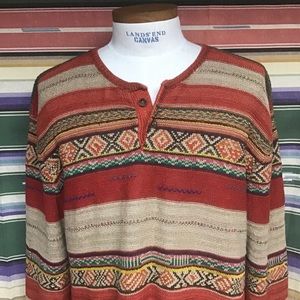 Euc Rare Polo bohemian Henley Sz XXL